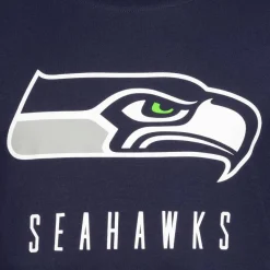 Fanatics Fútbol Americano^Seattle Seahawks NFL Hombre Camiseta 1108M-NVY-SES-SSE