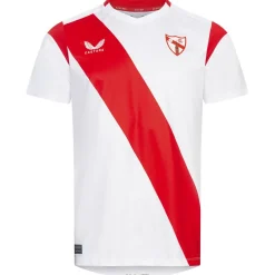 CASTORE Tienda Para Aficionados^Sevilla Atlético Hombre Camiseta de primera equipación TM1137-BLANCOTRUERED