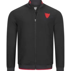 CASTORE Tienda Para Aficionados^Sevilla FC Anthem Hombre Chaqueta TM2626-BLACKTRUERED