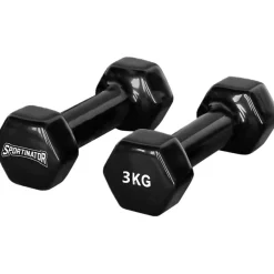 SPORTINATOR Deportes De Fuerza|Accesorios De Fitness^3 kg mancuerna Set de 2