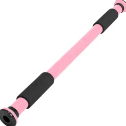 SPORTINATOR Accesorios De Fitness|Home Gym^Barra de dominadas para marco de puerta 60 - 102 cm rosa