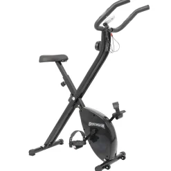 SPORTINATOR Accesorios De Fitness|Home Gym^Bicicleta estática plegable X-Bike negra