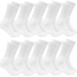 Mujer SPORTINATOR Ropa De Fitness|Multipacks^Calcetines de deporte 10 pares blanco