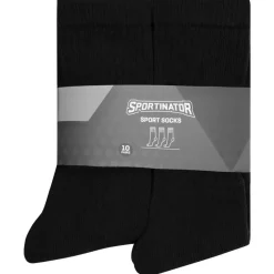 Mujer SPORTINATOR Ropa De Fitness|Multipacks^Calcetines de deporte 10 pares negro