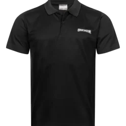 SPORTINATOR Ropa De Fitness^Essentials Hombre Polo de entrenamiento negro