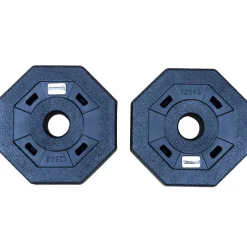 SPORTINATOR Deportes De Fuerza|Accesorios De Fitness^Placas protectoras de 1,25 kg Placas de pesas para fitness Set de 2