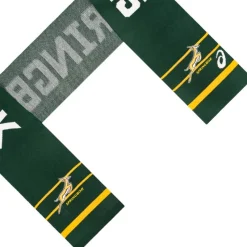 ASICS Rugby^Sudáfrica Springboks Rugby Bufanda de aficionado 122953SR-4110