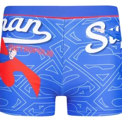 Sun City Natación|Héroes De La Infancia^Superman DC Comics Niño Bañador bóxer ET1856-azul
