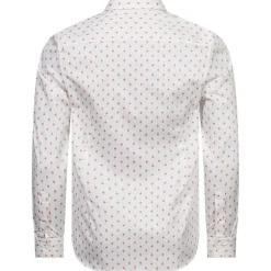 Hombre TED BAKER Camisas Y Polos^Ardea Dot Hombre Camisa de manga larga 272171-BLANCO