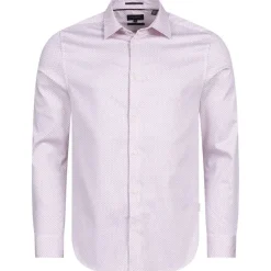 Hombre TED BAKER Camisas Y Polos^Faenza Geo Hombre Camisa de manga larga 272167-ROSA