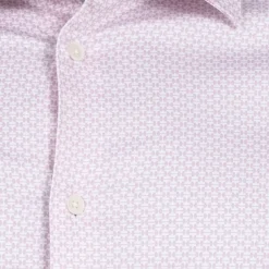 Hombre TED BAKER Camisas Y Polos^Faenza Geo Hombre Camisa de manga larga 272167-ROSA