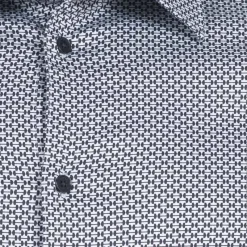 Hombre TED BAKER Camisas Y Polos^Faenza Geo Hombre Camisa de manga larga 272167-MARINA