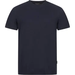 Hombre TED BAKER Camisetas^Tywinn Plan Hombre Camiseta 271985-MARINA