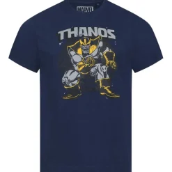 Hombre Lizenz Héroes De La Infancia|Camisetas^THANOS STANCE MARVEL Hombre Camiseta FBMTS714NVY