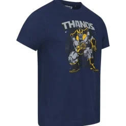 Hombre Lizenz Héroes De La Infancia|Camisetas^THANOS STANCE MARVEL Hombre Camiseta FBMTS714NVY