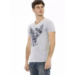 Hombre TRUSSARDI Action Camisetas^Hombre Camiseta Gris 2AT21A013
