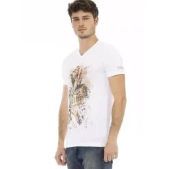Hombre TRUSSARDI Action Camisetas^Hombre Camiseta Blanco 2AT08001