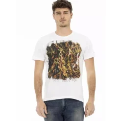 Hombre TRUSSARDI Action Camisetas^Hombre Camiseta Blanco 2AT14002