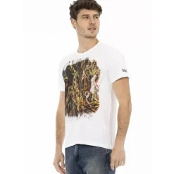 Hombre TRUSSARDI Action Camisetas^Hombre Camiseta Blanco 2AT14002