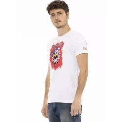 Hombre TRUSSARDI Action Camisetas^Hombre Camiseta Blanco 2AT23001