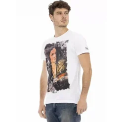 Hombre TRUSSARDI Action Camisetas^Hombre Camiseta Blanco 2AT21001