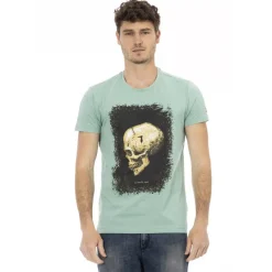 Hombre TRUSSARDI Action Camisetas^Hombre Camiseta Verde 2AT37004