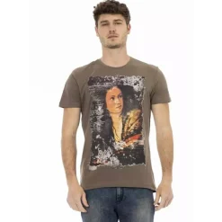 Hombre TRUSSARDI Action Camisetas^Hombre Camiseta Marrón 2AT21002