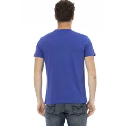 Hombre TRUSSARDI Action Camisetas^Hombre Camiseta Azul 2AT08006