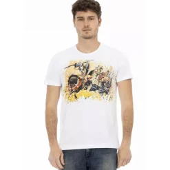Hombre TRUSSARDI Action Camisetas^Hombre History Camiseta Blanco 2AT09001