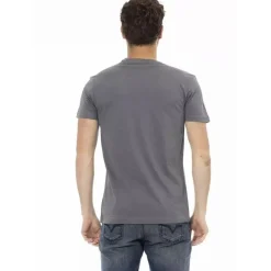 Hombre TRUSSARDI Action Camisetas^Hombre Real Man Camiseta Gris 2AT04004