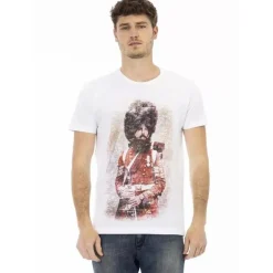 Hombre TRUSSARDI Action Camisetas^Hombre Real Man Camiseta Blanco 2AT04001