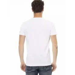 Hombre TRUSSARDI Action Camisetas^Hombre Real Man Camiseta Blanco 2AT04001