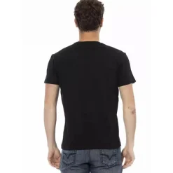 Hombre TRUSSARDI Action Camisetas^Hombre Real Man Camiseta Negro 2AT04002