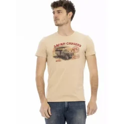 Hombre TRUSSARDI Action Camisetas^Hombre Safari Cruisers Camiseta Arena 2AT02B004