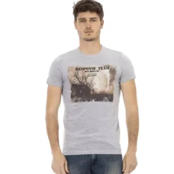 Hombre TRUSSARDI Action Camisetas^Hombre Wild Side Camiseta Gris 2AT03D013