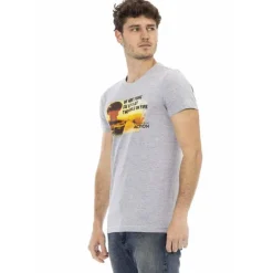 Hombre TRUSSARDI Action Camisetas^Hombre Young Fire Camiseta Gris 2AT02C013