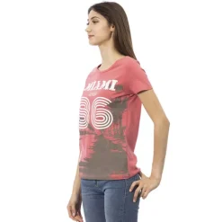 Mujer TRUSSARDI Action Camisetas^Mujer Camiseta Ciclamino 2BT11MI031