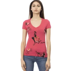 Mujer TRUSSARDI Action Camisetas^Mujer Camiseta Ciclamino 2BT05031