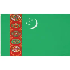 MUWO Tienda Para Aficionados^Turkmenistán "Nations Together" Bandera 90x150cm