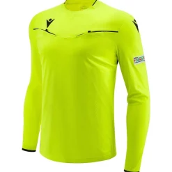 macron Ropa Para Árbitros^UEFA Hombre Camiseta de árbitro de manga larga 58575154