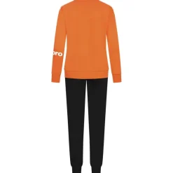 Hombre Umbro Chándales|Equipaciones^Premium Hombre Chándal 30101S-Naranja oscuro-Negro