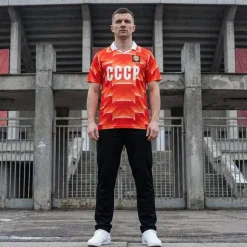 JELEX Equipaciones|Tienda Para Aficionados^Unión Soviética "Retro History" Hombre Camiseta de primera equipación