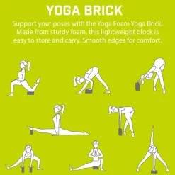 Urban Fitness Accesorios De Fitness^Marbled Bloque de yoga UFM205