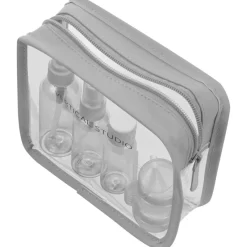 VERTICAL STUDIO Equipaje^"Terråk" Neceser con botes de viaje gris