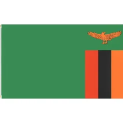 MUWO Tienda Para Aficionados^Zambia "Nations Together" Bandera 90x150cm
