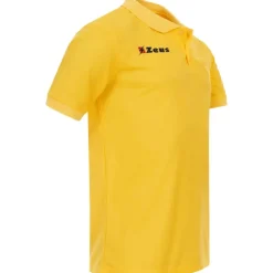 Hombre Zeus Camisas Y Polos|Ropa De Fitness^Basic Hombre Polo amarillo