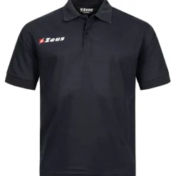 Hombre Zeus Camisas Y Polos|Ropa De Fitness^Basic Hombre Polo azul marino