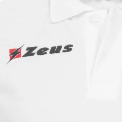 Hombre Zeus Camisas Y Polos|Ropa De Fitness^Basic Hombre Polo blanco