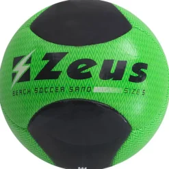 Zeus Balones De Fútbol^Beach Soccer Balón de fútbol Neón Verde Negro