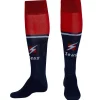 Zeus Medias De Fútbol|Equipaciones^Calza United Medias de fútbol rojo marino